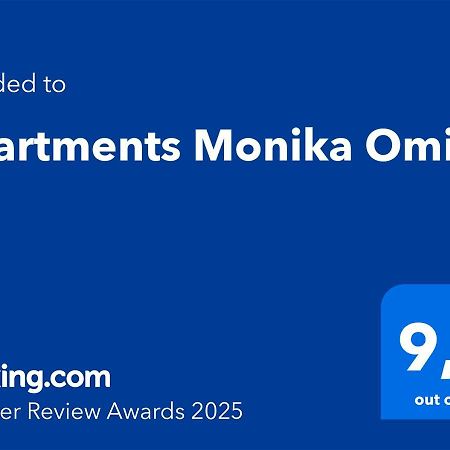 Apartments Monika Omis Ngoại thất bức ảnh